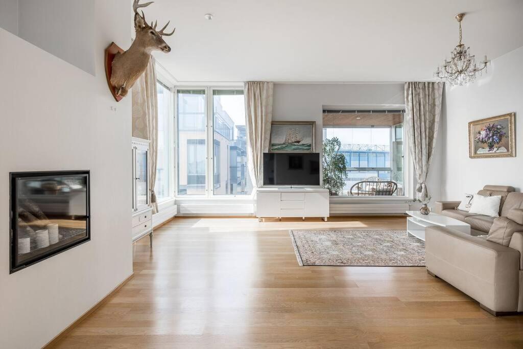 Spacious Home With Four Terrace, Sauna, Sea View Helsinki Ngoại thất bức ảnh